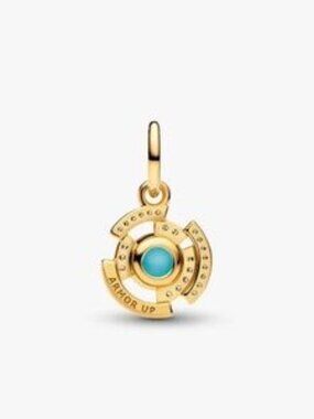 Authentic Pandora Marvel Iron Man Arc Reactor Dangle Charm